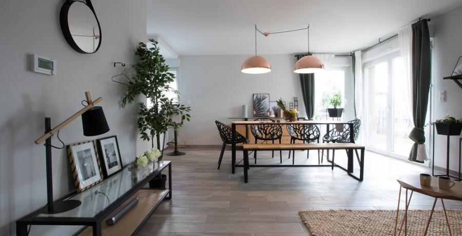 programme immobilier neuf à eckwersheim : les carrés marengo, duplex-jardin sejour