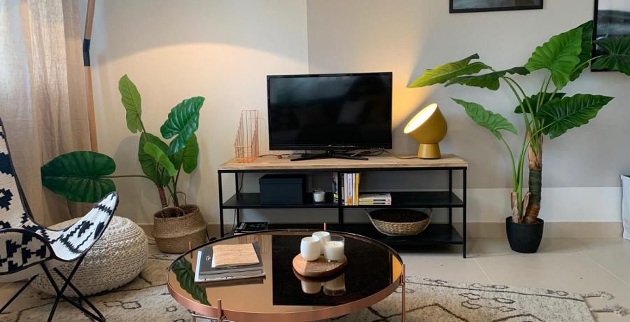 Programme immobilier neuf à Sennecey-lès-Dijon : les Carrés du Clos Denis, duplex-jardin salon