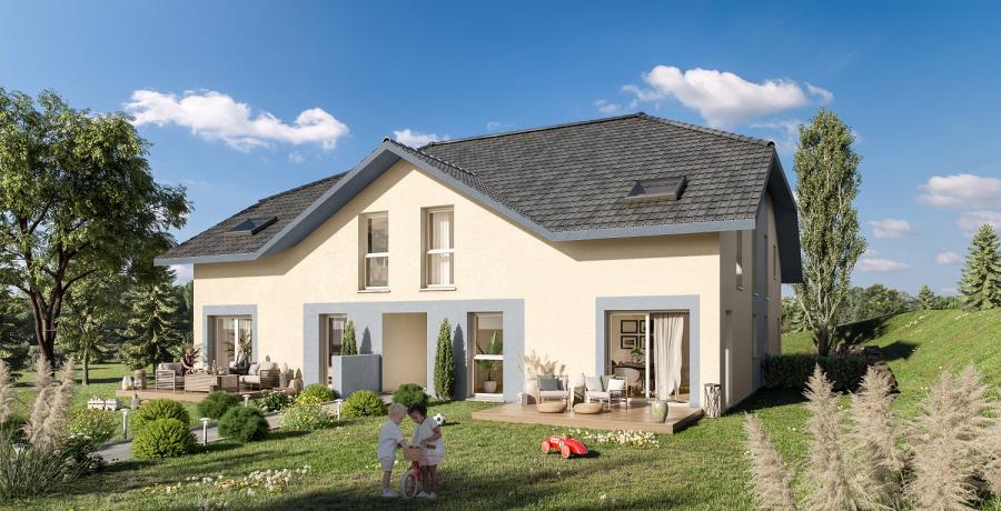 Appartement neuf Duplex-Jardin à Mognard