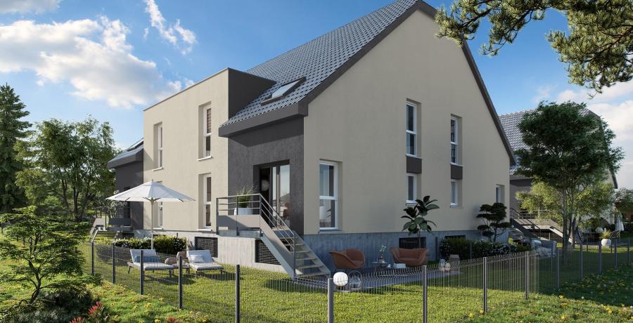 Appartement neuf Duplex-Jardin à Drusenheim