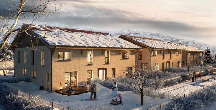Appartement neuf Duplex-Jardin à Peillonnex