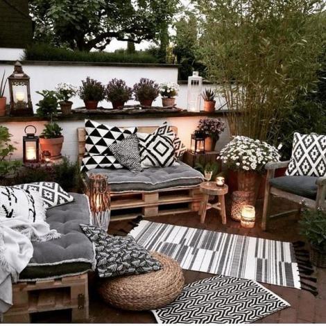 terrasse style tropical