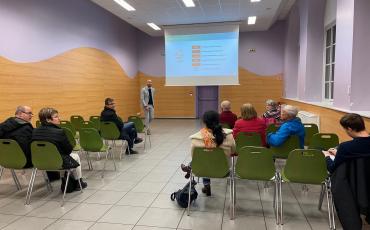 Soirée de présentation à Brumath (Bas-Rhin)