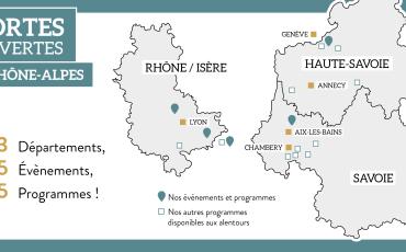 Evénement unique en Rhône-Alpes : 5 Portes Ouvertes proches de chez vous !
