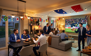 Afterwork : Vivez la Coupe du Monde dans notre nouveau Duplex-Jardin® témoin à Besançon (25)