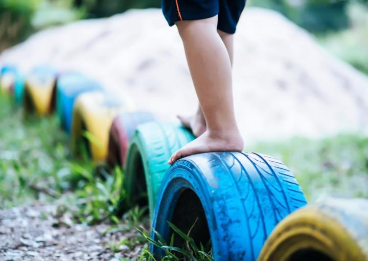 Aménagez une aire de jeux d'extérieur dans votre jardin