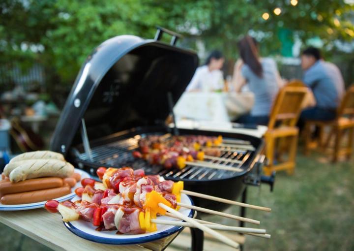 aménagement d'un barbecue extérieur 