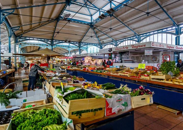 marche couvert de Dijon