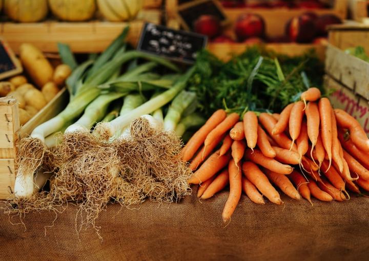 légumes fruits du marché