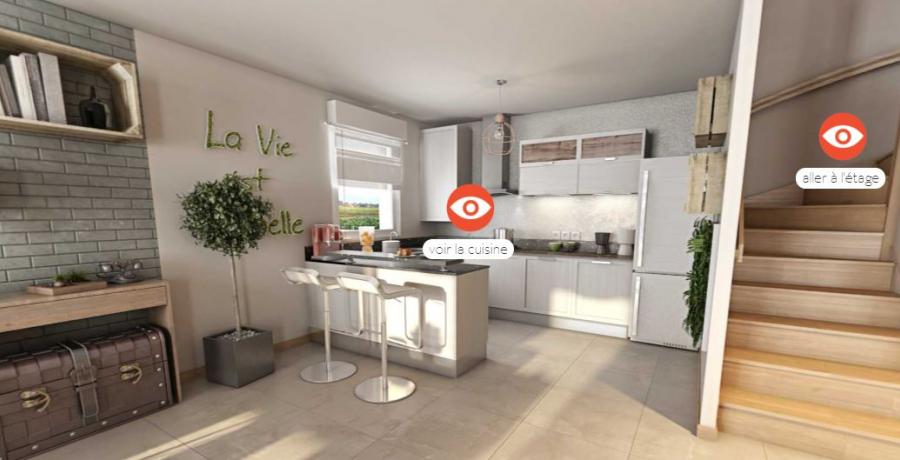 maison duplex 3d projeter visiter futur 360 personnalisee