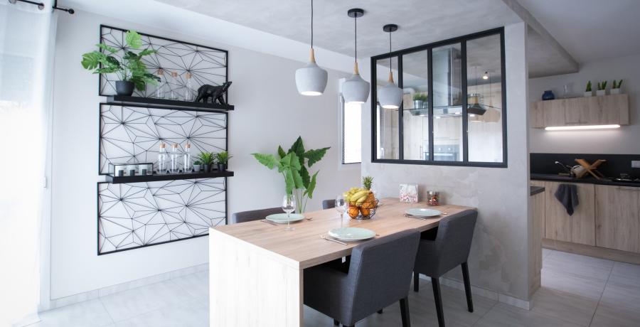 amenagement cuisine duplex astuces tendances industriel