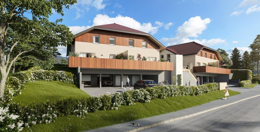 Appartement neuf Duplex-Jardin aux Verrières de Joux
