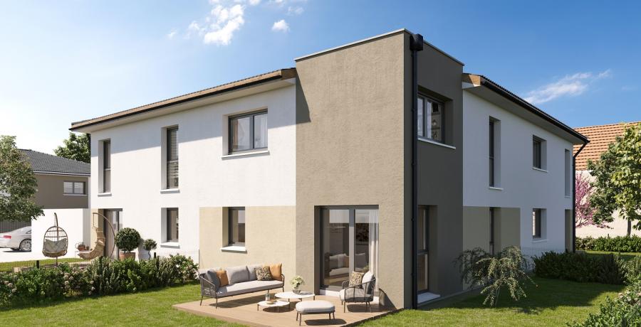 Appartement neuf Duplex-Jardin à Marckolsheim