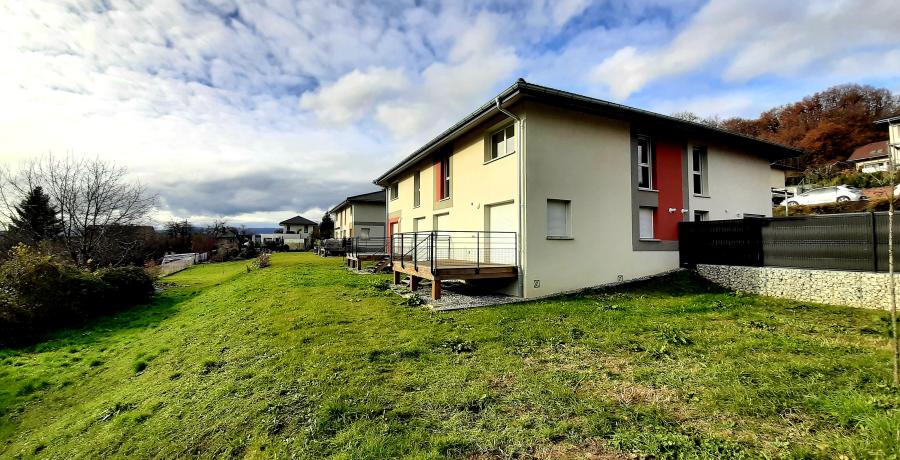 Programme immobilier neuf à Lovagny : les Carrés du Loup, Duplex-Jardin disponible de suite