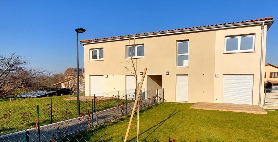 Appartement neuf Duplex-Jardin à Ternay