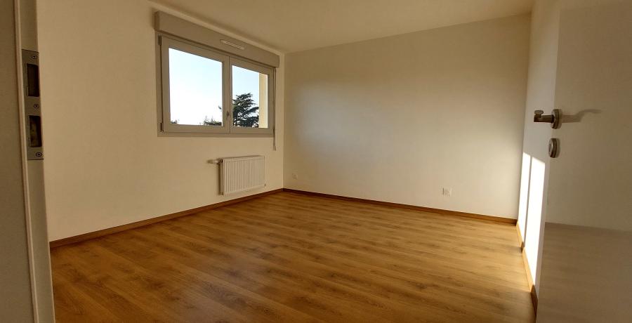 Programme immobilier neuf à Ternay : les Carrés des Vignes, duplex-jardin chambre