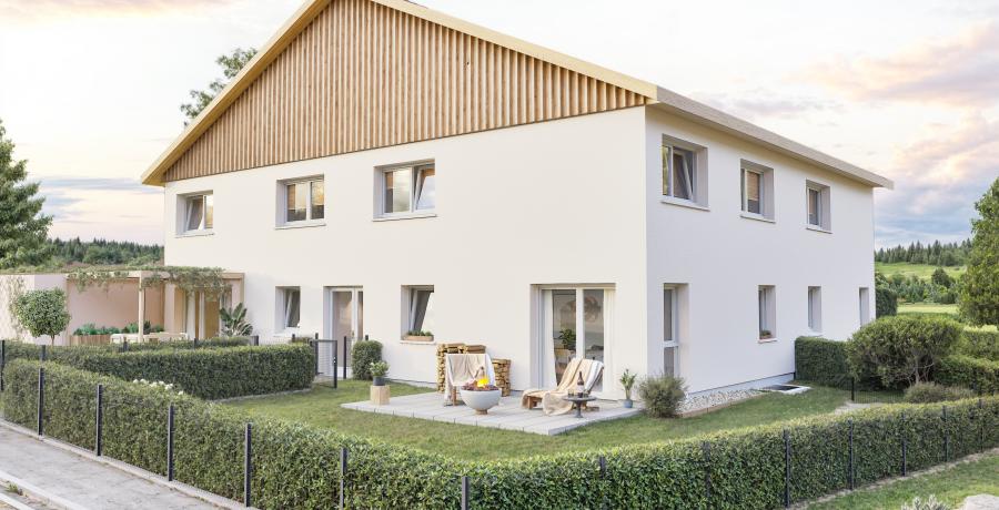 Appartement neuf duplex jardin aux Gras