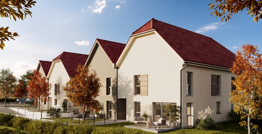 Appartement neuf duplex jardin à Berstett