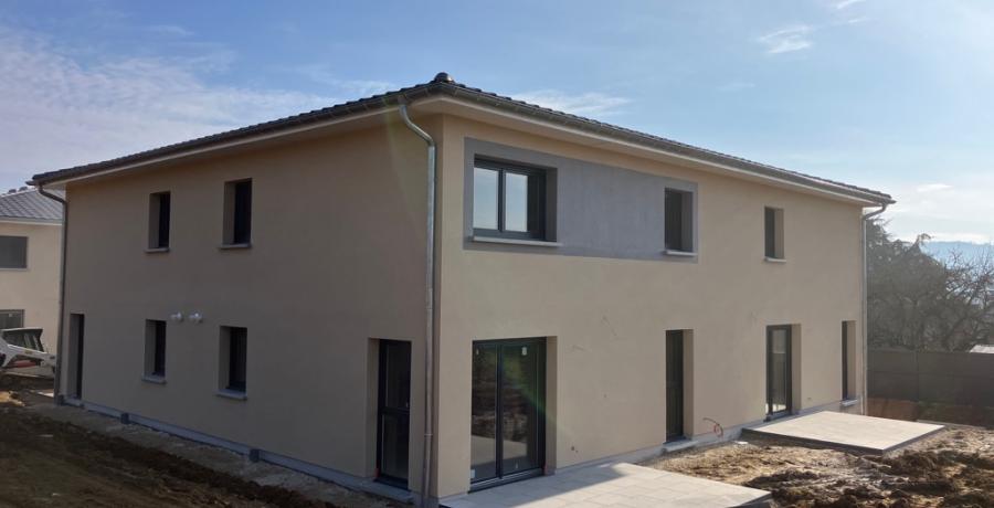 Appartement neuf duplex jardin à Geneuille