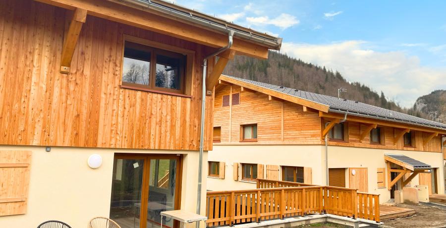 Appartement neuf Duplex-Jardin à Saint-Jean-de-Sixt 