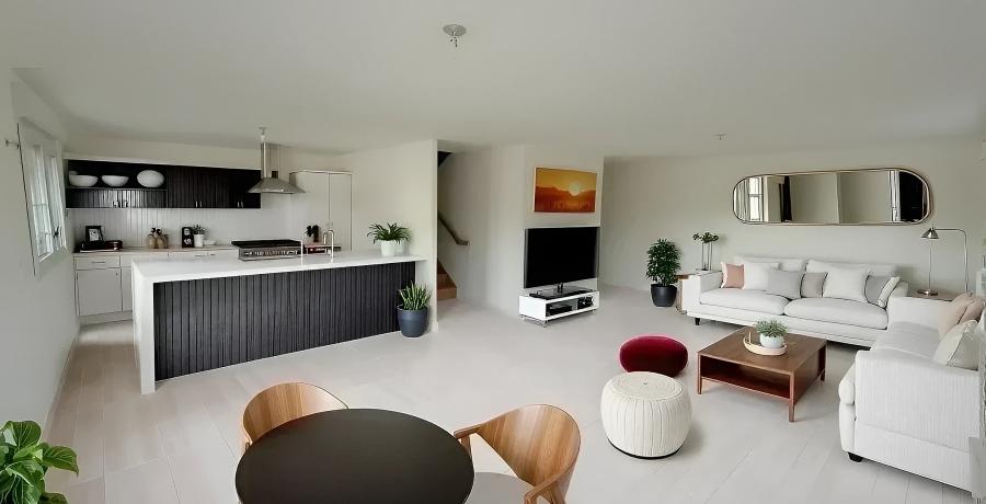 Programme immobilier neuf à Vétraz-Monthoux pièce de vie