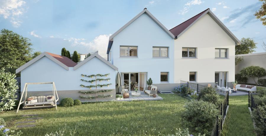 Appartement neuf Duplex-Jardin à Belfort Etang des Forges