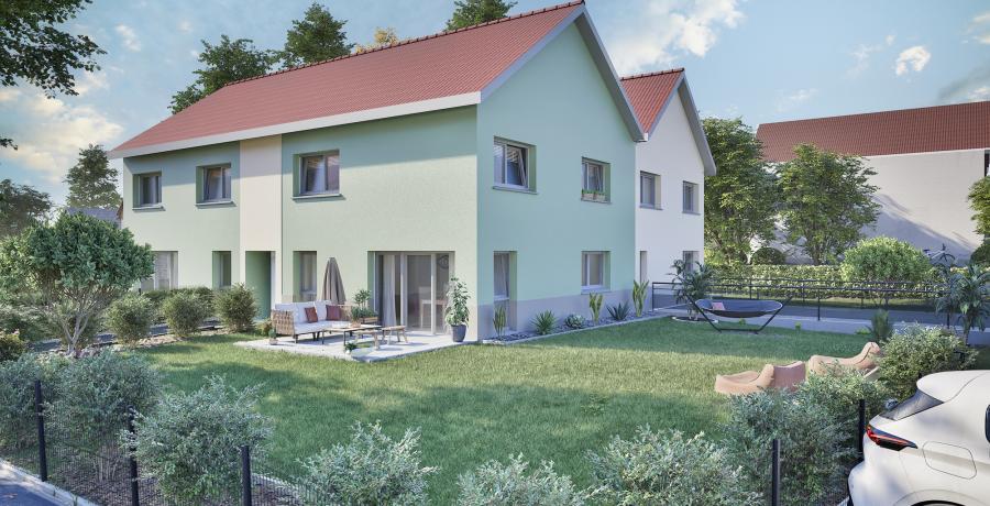 Appartement neuf Duplex-jardin à Belfort