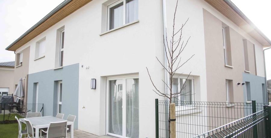 Programme immobilier neuf à Belfort : Les Carrés des Forges, duplex-jardin terrasse
