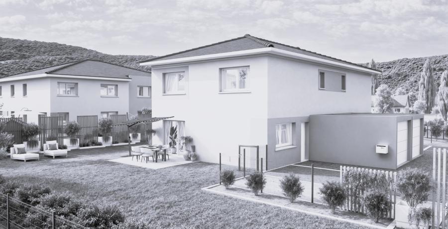 Appartement neuf Duplex-Jardin à Roche-lez-Beaupré