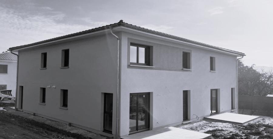 Appartement neuf duplex jardin à Geneuille