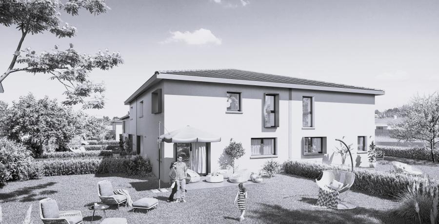 Appartement neuf Duplex-Jardin à Saint-Bonnet-de-Mure