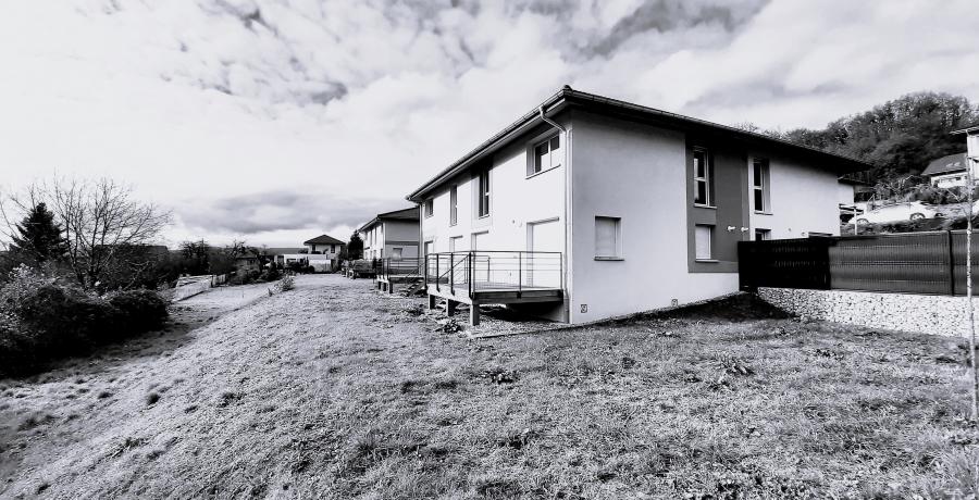 Programme immobilier neuf à Lovagny : les Carrés du Loup, Duplex-Jardin disponible de suite