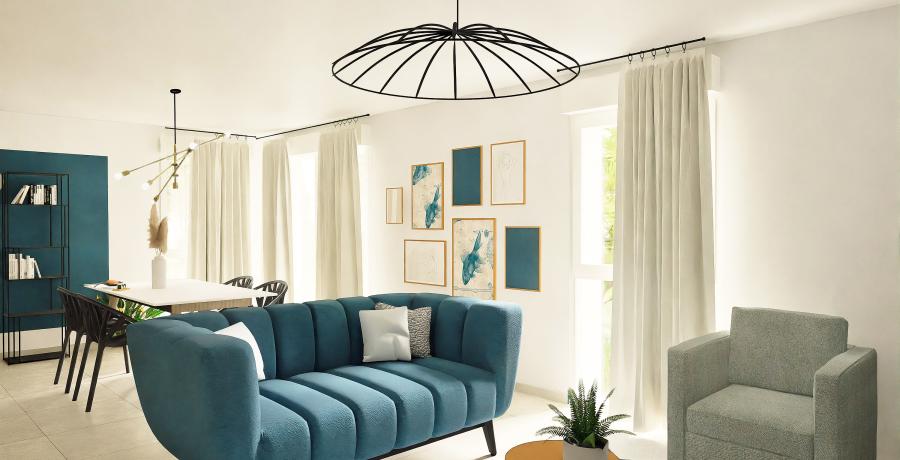 salon témoin duplex jardin morschwiller le bas alsace