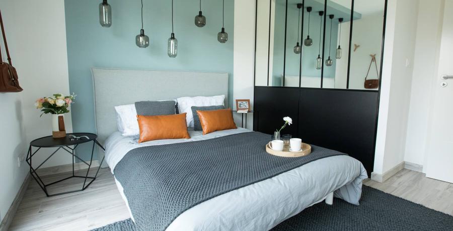 Programme immobilier neuf à Sierentz : Les Carrés Sélène, duplex-jardin chambre