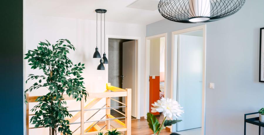 Programme immobilier neuf à Berstett : les Carrés Tilia, Duplex-Jardin duplex