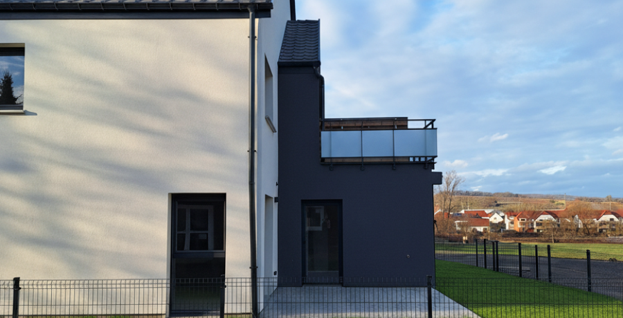 Programme immobilier neuf à Rosheim: le Carré Rose, duplex-jardin bureau