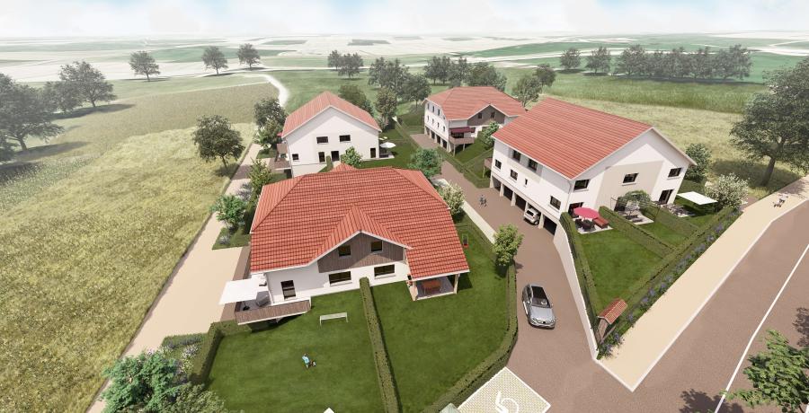 Appartement neuf Duplex-Jardin portes ouvertes à Chaffois