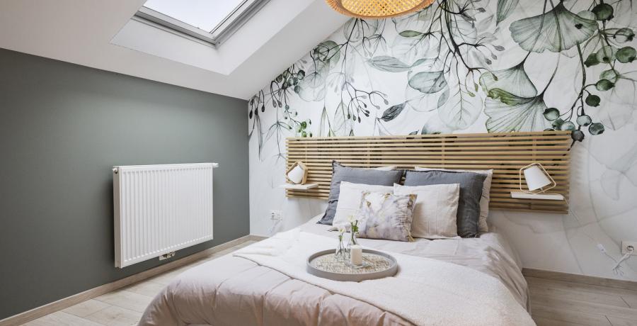 Programme immobilier neuf à Cogin : les Carrés d'Ô, duplex-jardin chambre parentale