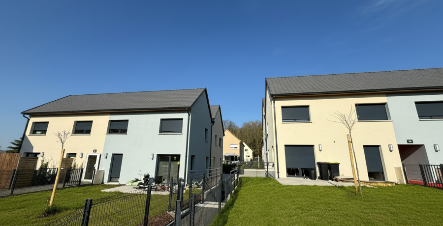Programme immobilier neuf à Morschwiller-le-Bas : Les Carrés Nomu, duplex-jardin