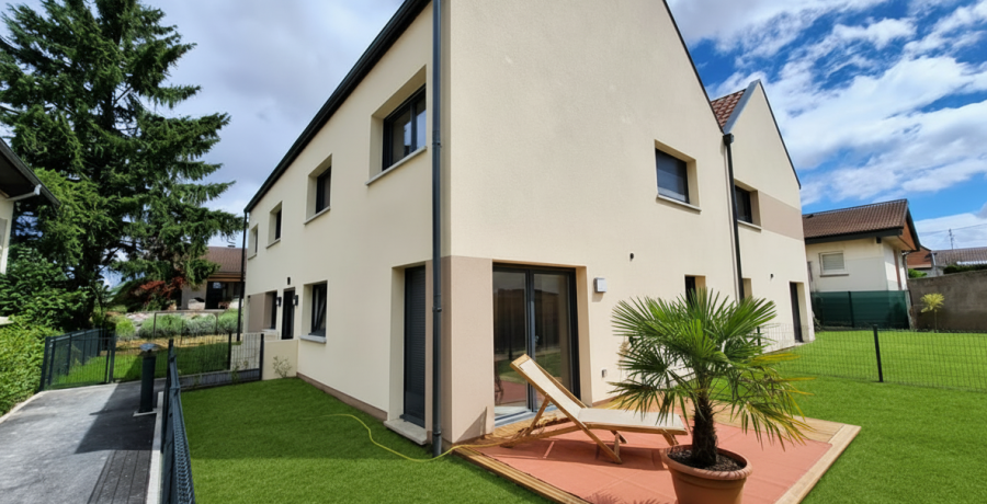 Appartement neuf Duplex-Jardin portes ouvertes à kingersheim