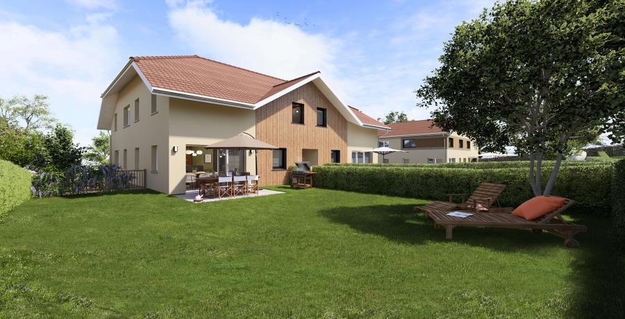 Appartement neuf Duplex-Jardin soirée de présentation à Les Auxons