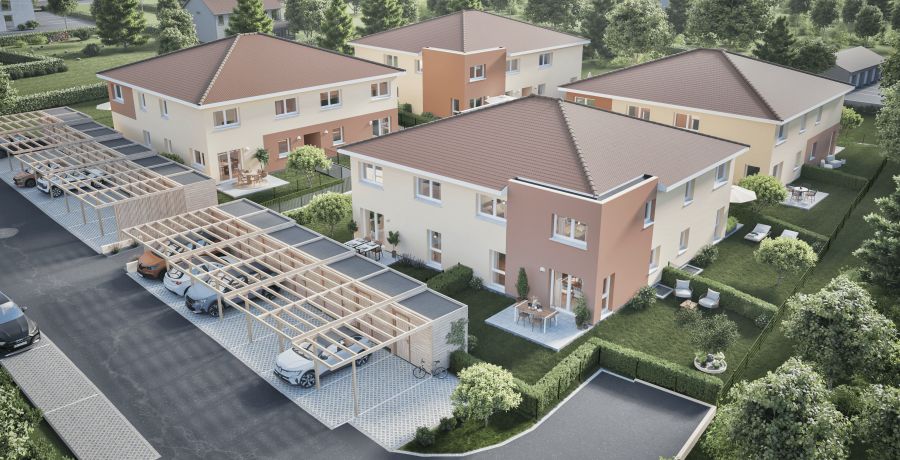 Appartement neuf Duplex-Jardin soirée de présentation à Bavilliers