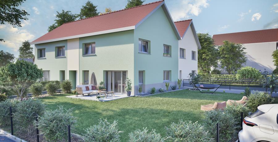 portes ouvertes visite terrain belfort duplex jardin neuf a vendre