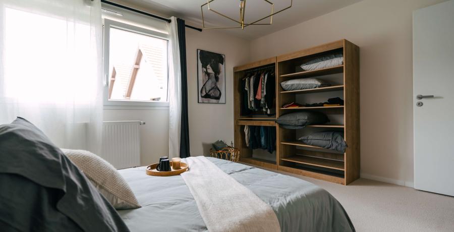 Programme immobilier neuf à Wittenheim : Les Carrés Miralys, duplex-jardin chambre