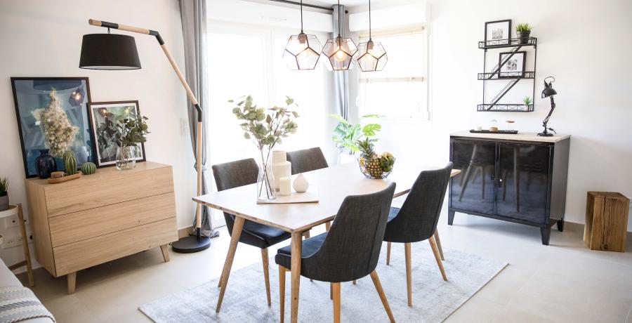 Appartement neuf Duplex-Jardin à Montbéliard salle à manger