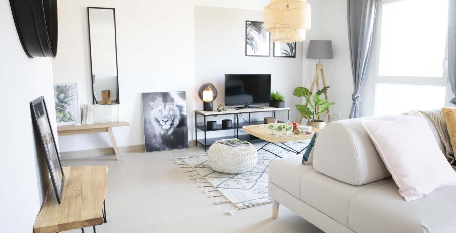 Appartement neuf Duplex-Jardin à Montbéliard salon