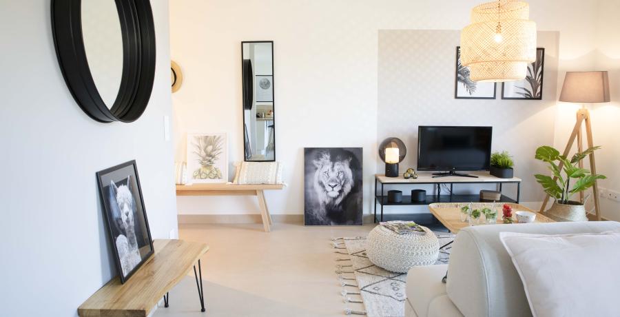 Appartement neuf Duplex-Jardin à Montbéliard salon